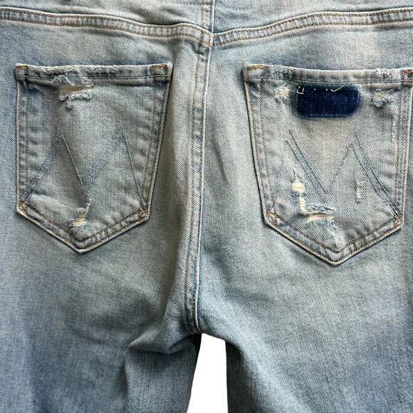 MOTHER SUPERIOR JEANS , The Hustler Ankle Fray, Ropes's End, Size 26 - Picture 6 of 11